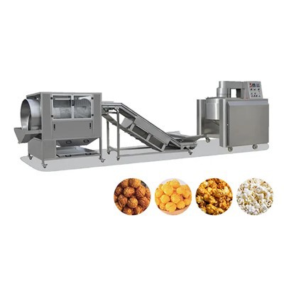 Linia do produkcji wielosmakowego popcornu